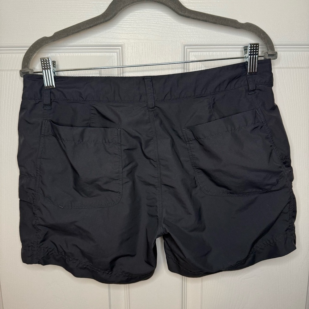 Marmot Women's Dark Gray Outdoor Hiking Shorts with Zipper Pocket Size 8 GUC - Picture 4 of 5